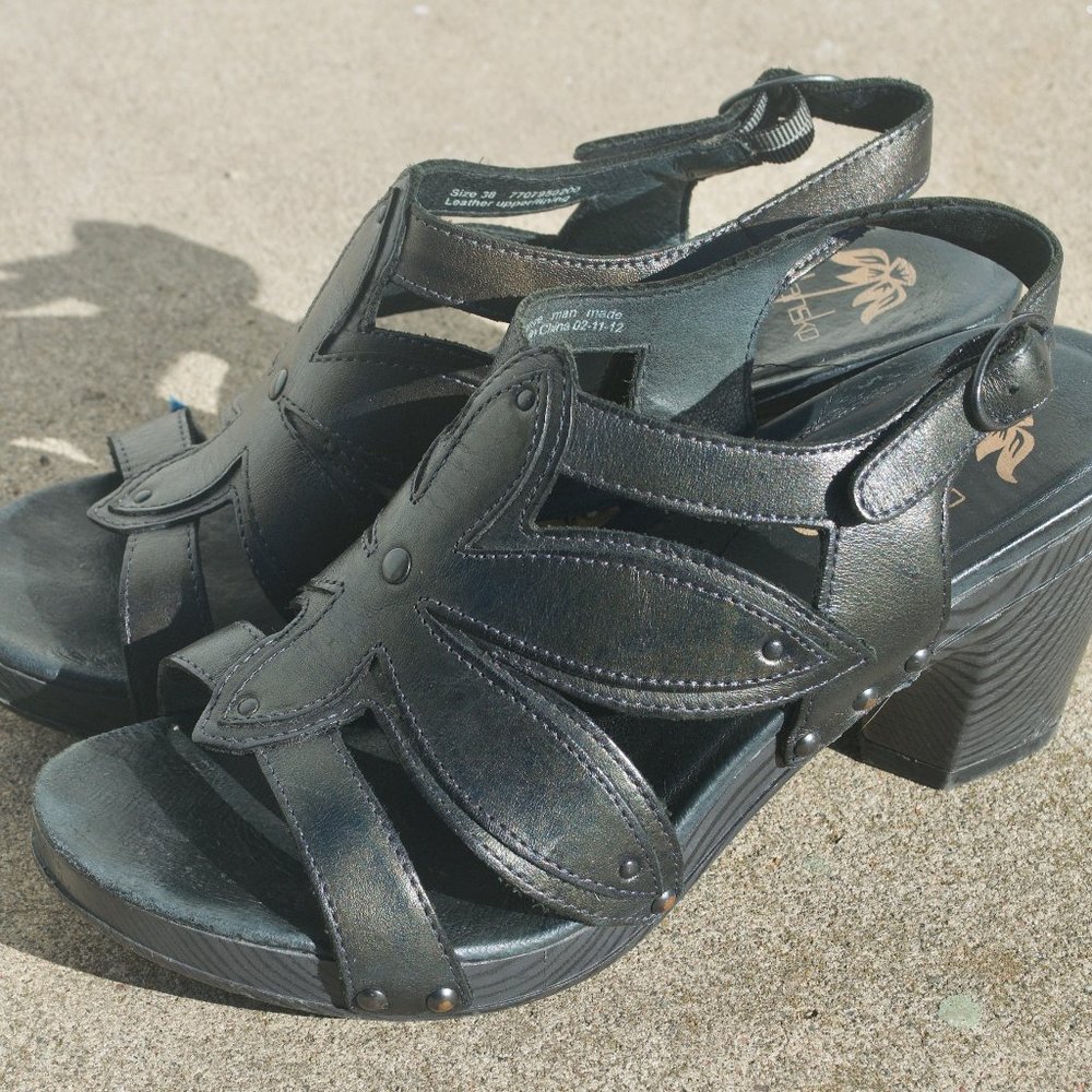 Dansko Sandals Black Size 38